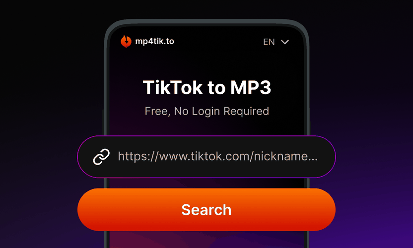 Vložte odkaz do mp4tik